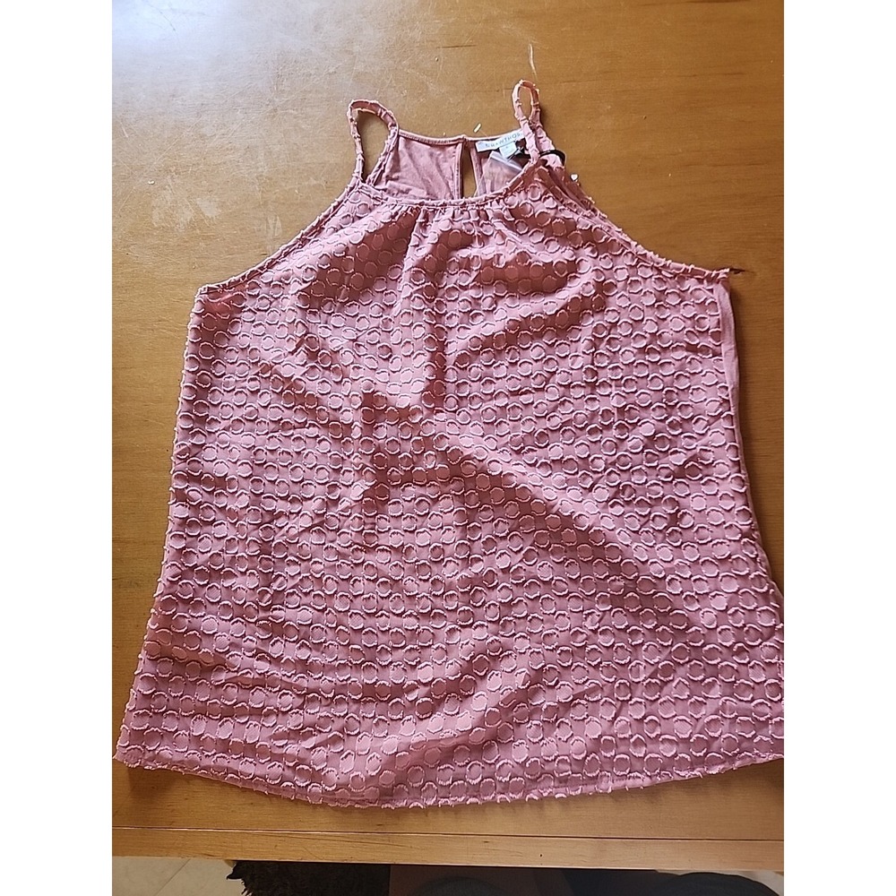NWT 41 Hawthorn‎ Pink Spaghetti Strap Cami Size L